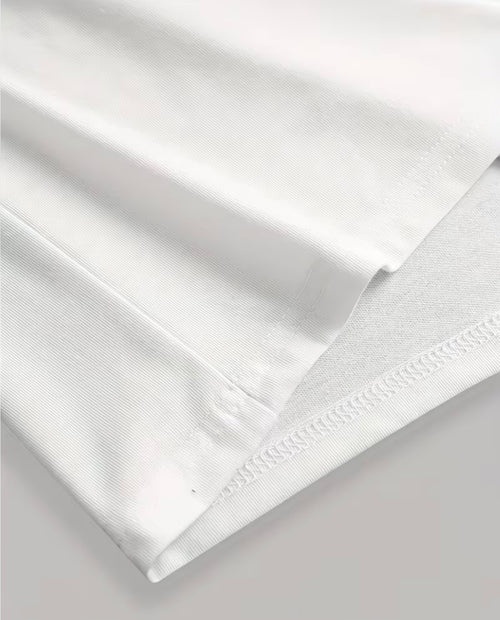 Doberman Comfortable Crew Neck - Breathable - Blk/Wth - Men's Top Shirt